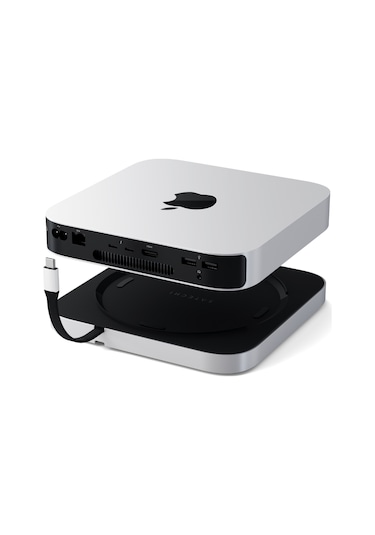 Satechi Mac Mini Stand & Hub Nvme Ssd Gümüş St-gmmshs