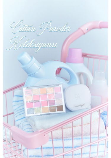 Dasique Sebum Dengeleyici Pürüzsüz Bitiş Sunan Transparan Kompakt Pudra Soft Cotton Powder Beyaz