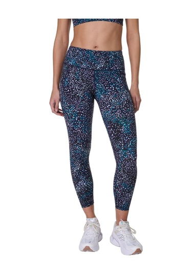 Sweaty Betty Sweaty Betty Power Workout Leggings Kadın Mavi Koşu Tayt 5109 Çok Renkli