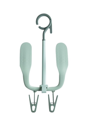 Jms Dönen Çift Kanca Ayakkabı Kurutma Rafı Yeşil