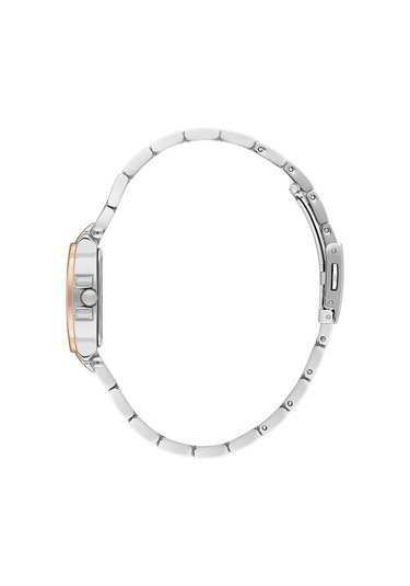 Daniel Klein Dk.1.13784-5 Dikdörtgen Kadran Taşlı Tasarım Suya Dayanıklı Metalik-rose Renk Kadın Kol Saati