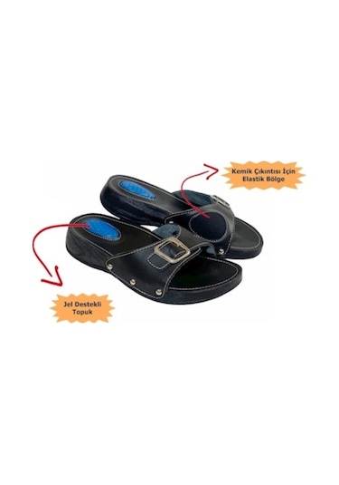 Medikaltec Silikon Jelli Kırmızı Ortopedik Topuk Dikeni Terliği