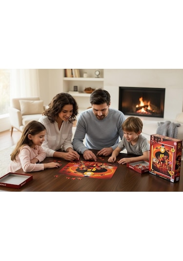 Ks Games Disney Pixar Incredibles 2 Puzzle 100 Parça 6+ Yaş - Orijinal Lisanslı Eğitici Puzzle