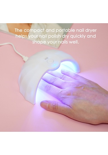 Uv Led Tırnak Lambası Jel Lehçe Tırnak Kurutucu Tırnak Tutkal Kür Lambası Tırnak Uv Işık Led Terapi Işık Tırnak Sanat Araçları