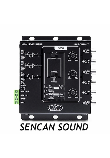 Dd Audio Sc6 Rca Dönüştürücü Deck Çevirici Amerikan