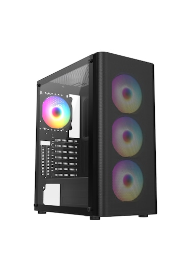 Frisby Fc-9385g 4x120mm Rgb Fan 550w Mid Tower Atx Gaming Akak0frı0065
