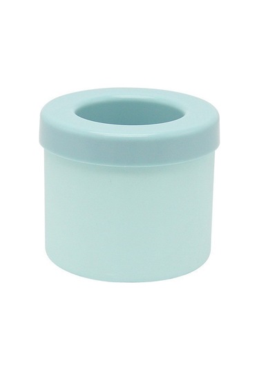 Silindirik Silikon Buz Küpü Fincan Buz Yapımı Kalıp Blue Sarı