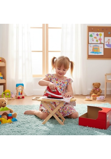 Işıklı Ve Sesli Ütü Gerçekçi Evcilik Oyuncağı