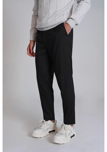 Lufian Glen Spor Erkek Chino Pantolon Slim Fit Siyah 001 Lufian Glen Spor Erkek Chino Pantolon Slim Fit Siyah 001