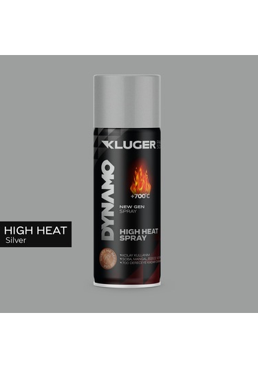 Kluger Isıya Dayanıklı Gümüş Sprey Boya 508