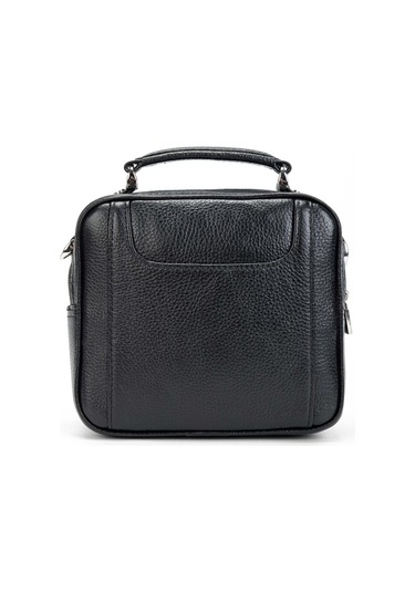 Tamer Tanca Erkek Hakiki Deri Siyah El Çantası 898 914 Erk Canta Sk23/24 Sıyah Fltr Siyah