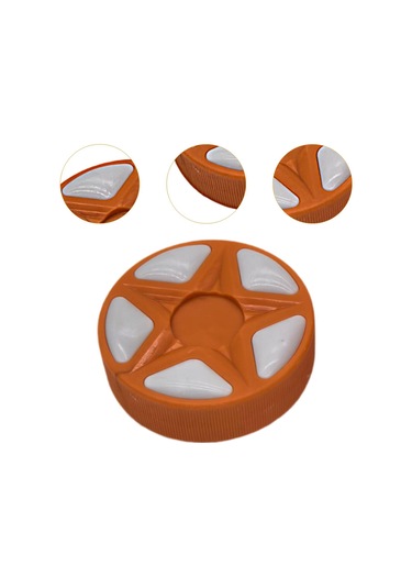 Homyl Buz Hokeyi Topu Açık Hava Yedek Oyun Sporları Turuncu Turuncu