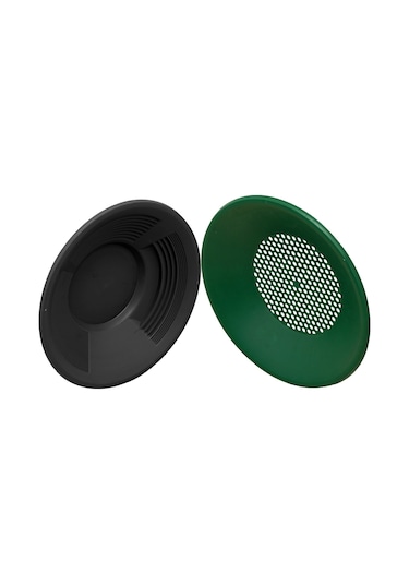 Altın Eleği Siyah Ve Pan Üstü Elek  Altın Arama Seti