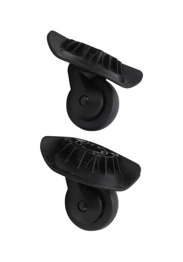 Geeroyoo A52 Siyah Valiz Tekerlekleri, Pp+pet Malzeme, Sessiz Ve Dayanıklı, Kolay Kurulum, Valiz Tamiri Aksesuarı 2 Adet