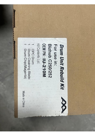 Minolta C250 Dram Set Chıpsız