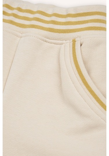 Erkek Çocuk Triko Detaylı Eşofman Altı Bej 2421bb01015-4967 001 Bej