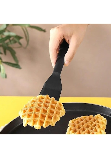 Mavi Silikon Kızartma Küreği Yapışmaz Mutfak Gözleme Kızarmış Yumurta Transfer Küreği Biftek Kürek Mutfak Pişirme Araçları