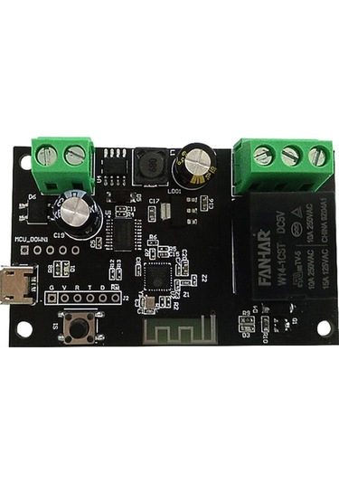 Pazly Tuya 5-32v Dc Wifi Röle Modülü - Alexa/google Uyumlu, Zamanlı, 2 Modlu, Led Işıklı Diğer