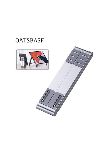 Yunboo Ergonomik Katlanır Laptop Standı - Tüm Telefon Ve Tabletler İçin Kaymaz Tabanlı Alüminyum Dizüstü Bilgisayar Tutucu