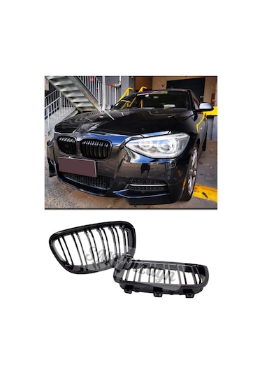Bmw F20 Makyajsız Kasa M Ön Panjur-böbrek 2011-2014 Parlak Siyah