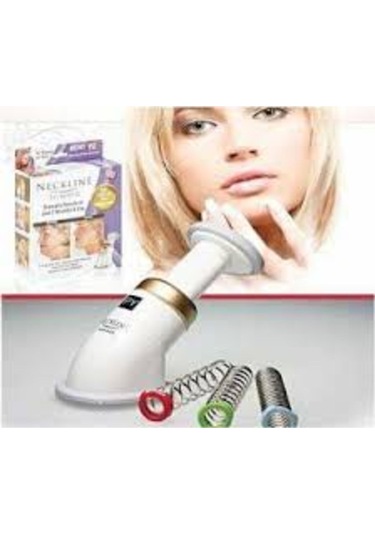 Neckline  Slimmer Gıdık Giderici Eritme Cihazı Çene Masaj Aleti Çok Renkli