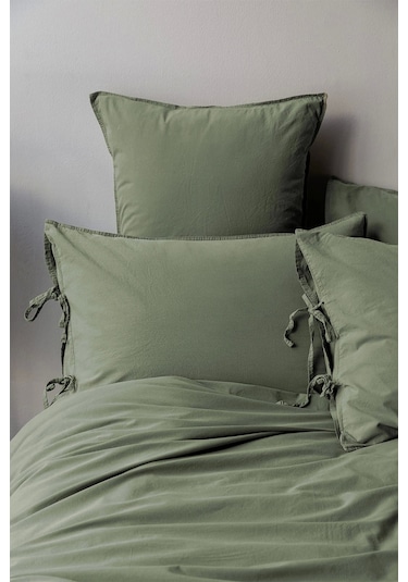 Savanna Forest 210 Tc 83 Tel Dijital Pamuk Yıkanmış %100 Pamuk Poplin Çift Kişilik Nevresim Takımı