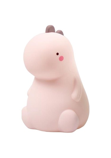 Homyl Led Gece Işığı Başucu Lambası Renk Değiştiren Pembe Pembe