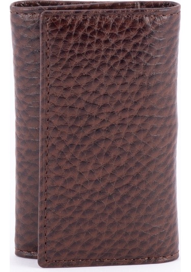 613 Model Hakiki Deri 6'lı Çevirme Anahtarlık Kahve