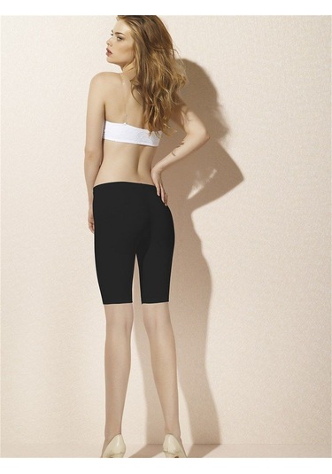 Doreanse Likralı Modal Şort Korse 9901 Beyaz