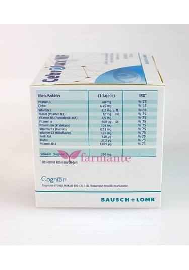 Bausch Lomb Cebrolux 30 Saşe