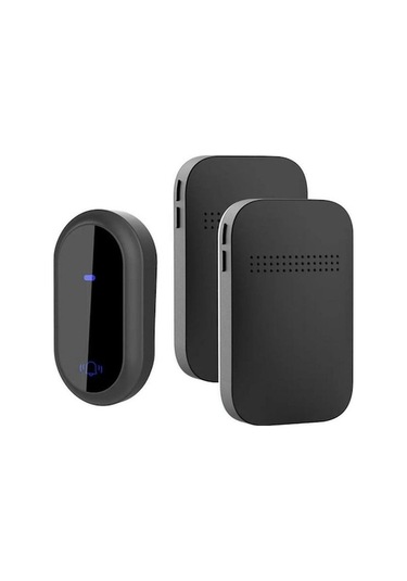 Pazly Zili Uzun Mesafe Su Geçirmez Akıllı Kapı Zili Kablosuz Dış Ürün Beyaz Beyaz