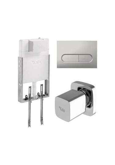 Kale Versus Gömme Rezervuar Seti Mat Krom 310200500040 Krom