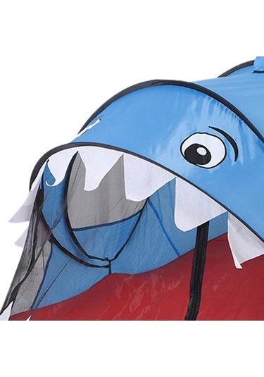 Didadodo Suntek Bebekler İçin Plaj Çadırı Hafif Köpek-balığı, Güvenli Köpek Balığı Çok Renkli