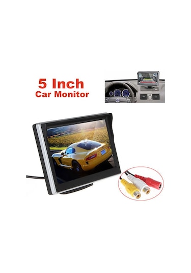 5 İnç Araç Monitörü Twogo - 55c Kamerasız 12 Volt