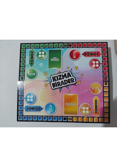 Süper 3'lü Set Molicity Emlak Ticaret Oyunu Kızma Birader Word To Go Tabu