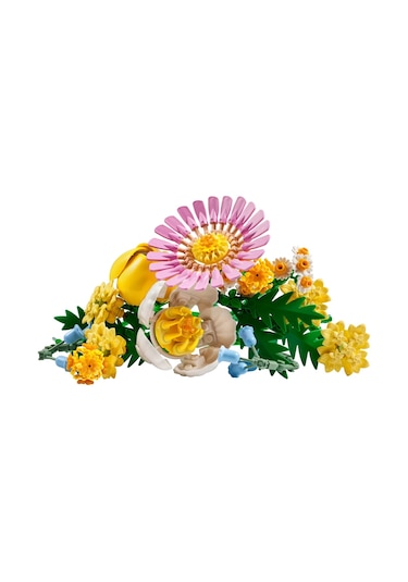 LEGO® Botanicals Küçük Sarı Buket 10347 - 9 Yaş ve Üzeri için Yaratıcı Dekoratif Çiçek Buketi Yapım Seti (373 Parça)