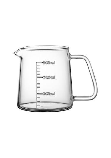 Emsan Lia Borosilikat Ölçü Kabı 300 Ml Şeffaf