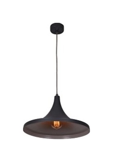 Riolight Metal Sarkıt Avize Siyah Içi Sarı Çap: 36 Cm