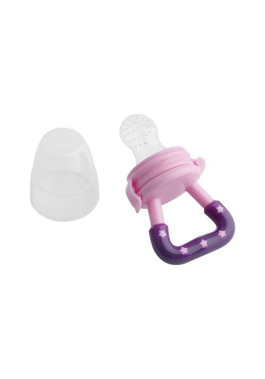 Pazly-yenidoğan Bebek Besleyici - Meyve/sebze Emziği, Şeffaf, Güvenli Ve Pratik Mor