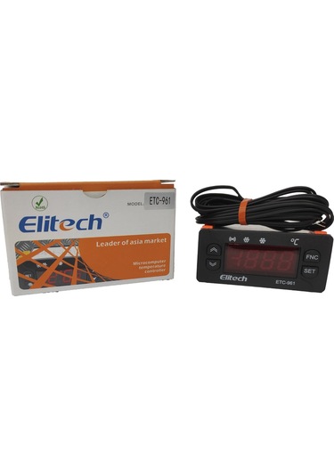 Elitech Etc 961 220V. Termostat (Tek Prop)