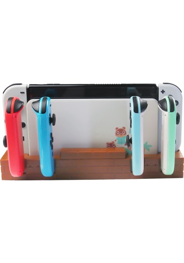 Sw488 Nintendo Oyun Kartları Depolama Hızlı Şarj Dock İstasyonu Haki