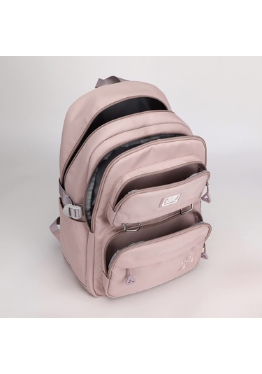 Tenfowee Kadınlar İçin Vintage Desenli Nylon Sırt Çantası - 15.6" Laptop Bölmesi, Omuz Baskısı Azaltıcı Kemerler, Yan Cep Ve Organizer Bölmeli - Açık Gri Çok Renkli Tenfowee Kadınlar İçin Vintage Desenli Nylon Sırt Çantası - 15.6" Laptop Bölmesi, Omuz Baskısı Azaltıcı Kemerler, Yan Cep Ve Organizer Bölmeli - Açık Gri Çok Renkli