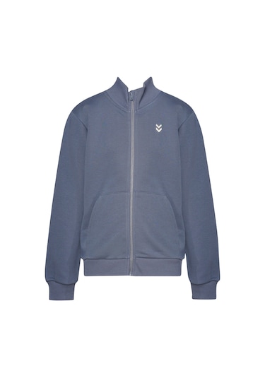 Hummel Pulse Çocuk Fermuarlı Sweatshırt 922380-8588 Mavi