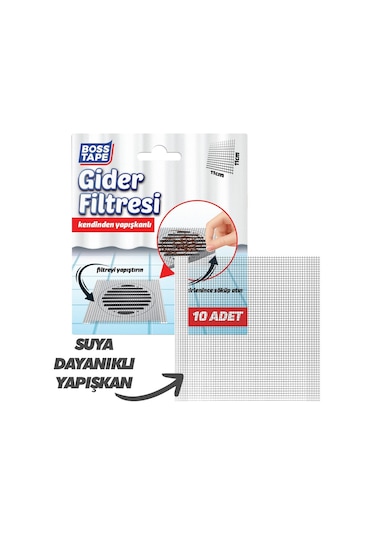 Boss Tape Gider Filtresi 10lu