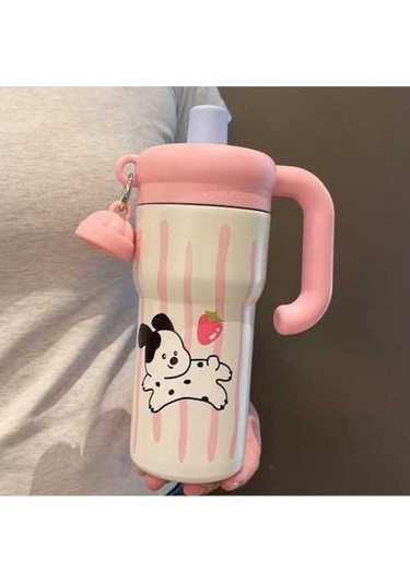 Didadodo Ofis Mavi Kedi Hasır Bardak Büyük Boy Buzluklu Xk Mavi Mavi Mavi