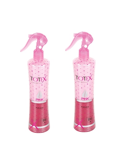 Totex Fön Suyu Pembe Boyalı Saçlar için 2 x 400 ML