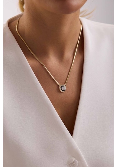 Çağla Set Altın Kolye, Bileklik T13985