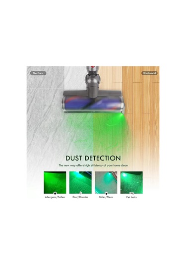 Abrg Elektrikli Süpürge Toz Işıkları Pet Toz Ekran Led Lamba Işık Altında Diğer