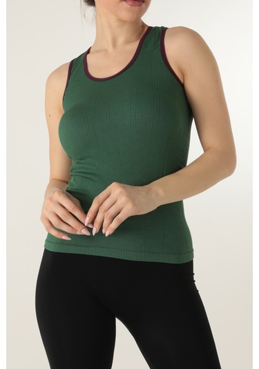 Gigotto Kadın Seamless Fitilli Atlet 001