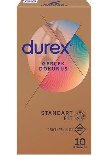 Durex Gerçek Dokunuş Ultra Kaygan Prezervatif 10'lu